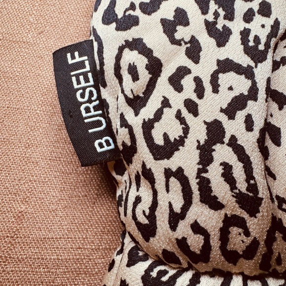 ZARA Leopard Print Quilted Pillowy Tote Bag - Picture 2 of 4